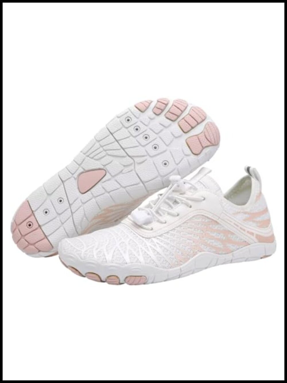 Waterproof Barefoot Trail Running Shoes with Wide Toe Box - Non-Slip